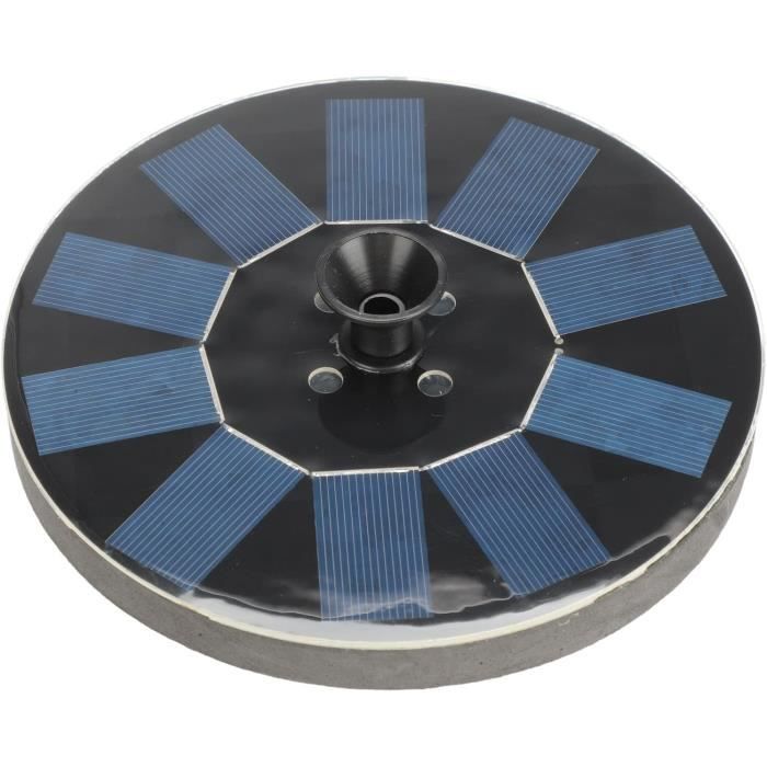 Pompe à Eau Solaire 10W Avec Filtre – Submersible – Hauteur De Levage 2,5 M – Pour Bassin, Étang, Fontaine – Énergie Renouvelable