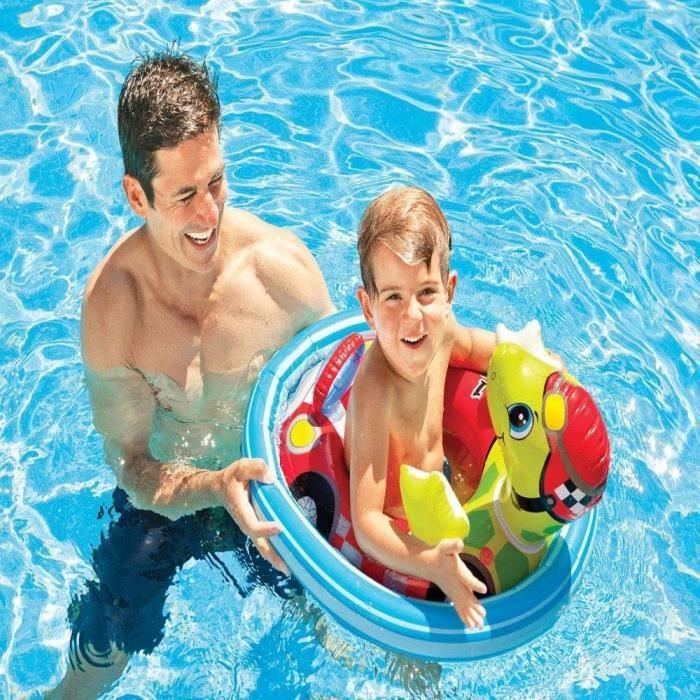 Bouée Géante INTEX - Raie Manta Gonflable - Jeux Piscine Plage