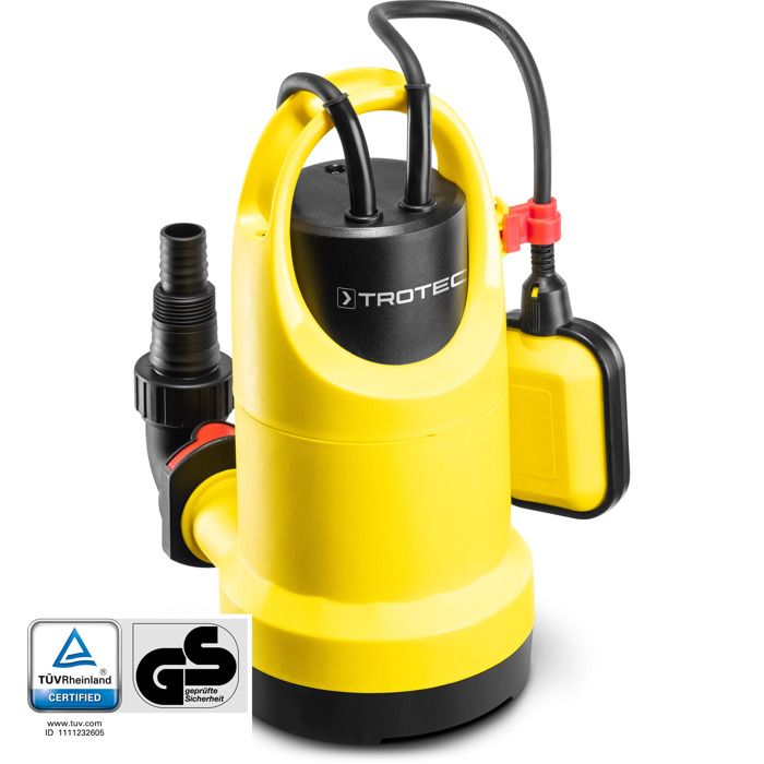 TROTEC Pompe immergée pour eau claire TWP 7506 E Puissance de débit max. 13 000 l/h