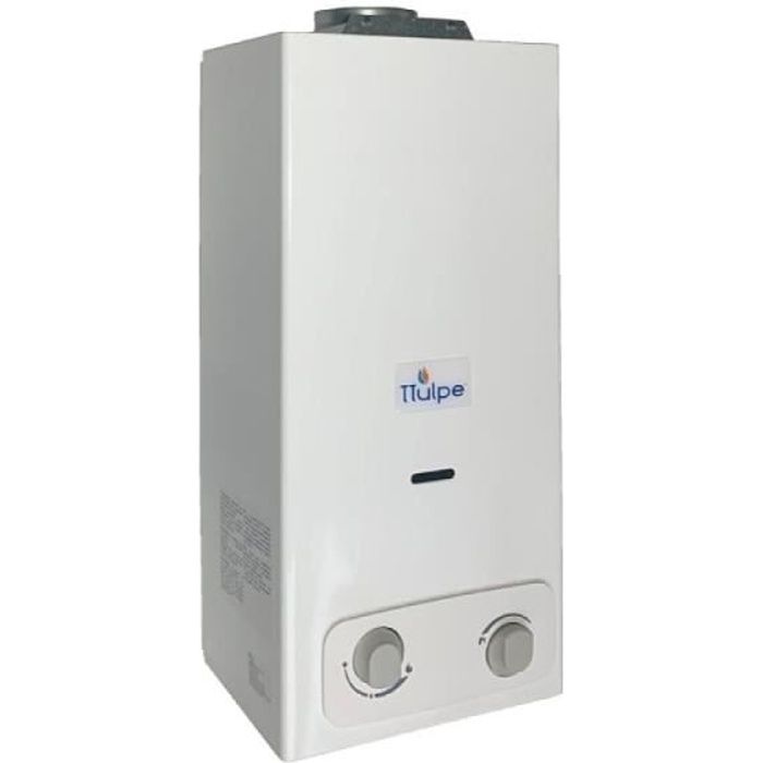 TTulpe® Indoor B-6 P37 Eco chauffe-eau 6 L/min instantané,circuit combustion ouvert à modulation, gaz propane/butane,allumage à