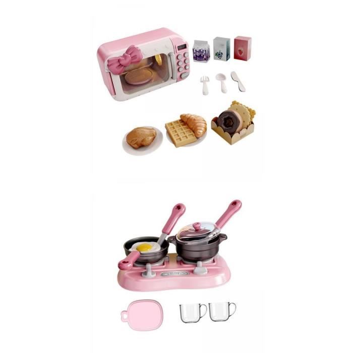 Jeux de Simulation de Cuisine Ensemble de Cuisine Cadeaux pour Enfants - Cdiscount Jeux - Jouets