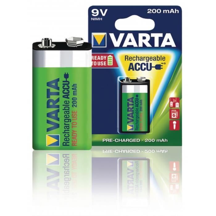 VARTA Batterie Rechargeable NiMH E-Block 8.4 V 200 mAh 1-Blister -  Cdiscount Jeux - Jouets