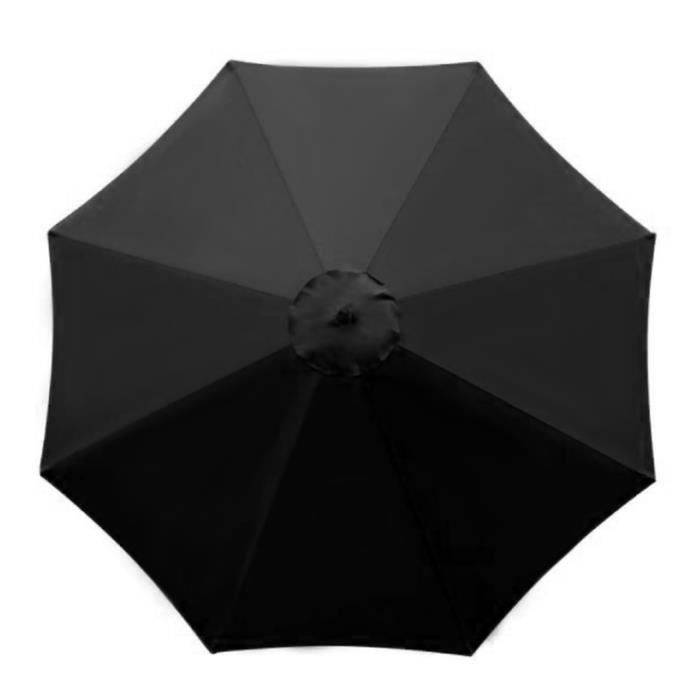 Toile d'ombrage pour parasol de remplacement - VGEBY - Imperméable - Protection UV - Facile à installer