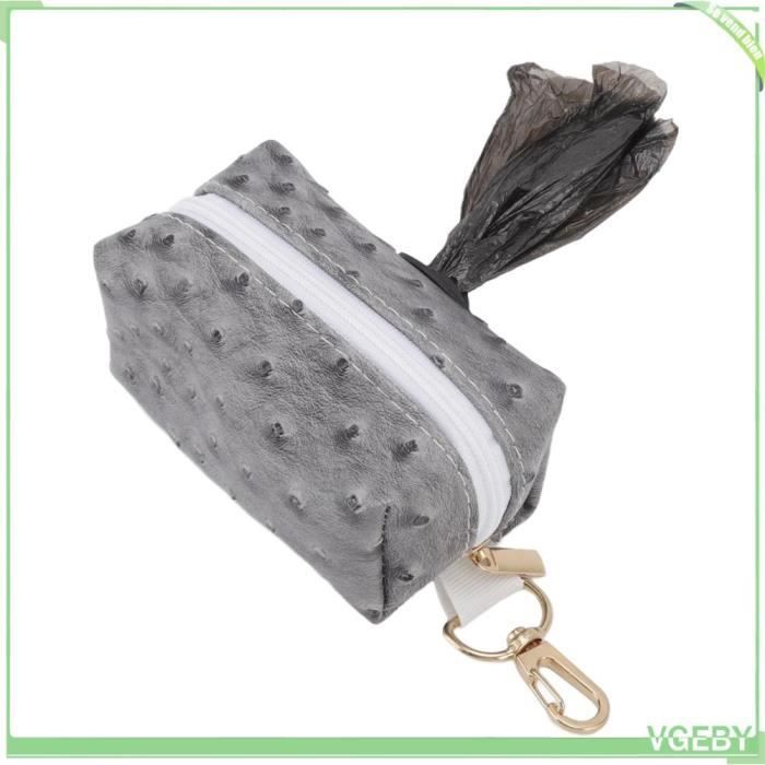 Meilleurs prix pour Distributeur de sacs à caca avec fermeture éclair pour chien - Noir - Pratique