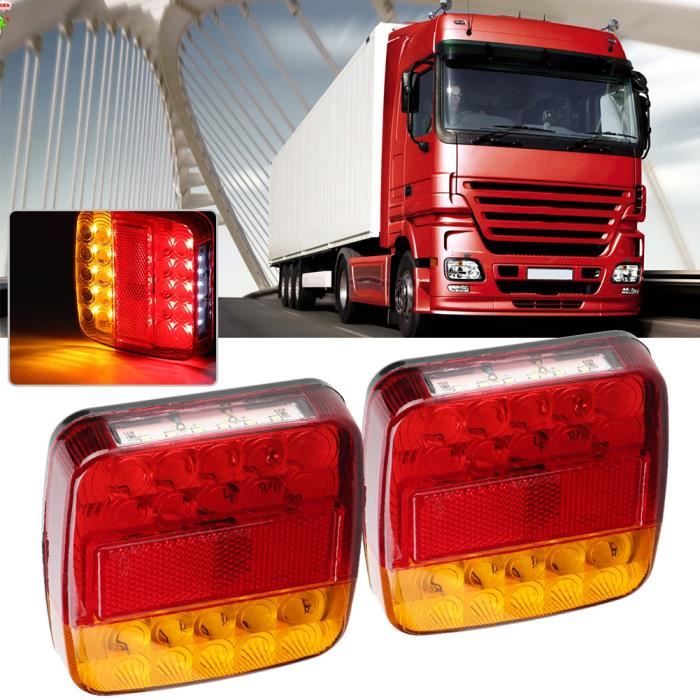 Couvercle Feu Arrière Camion PC - Compatible DAF, Nissan, Renault, Volvo