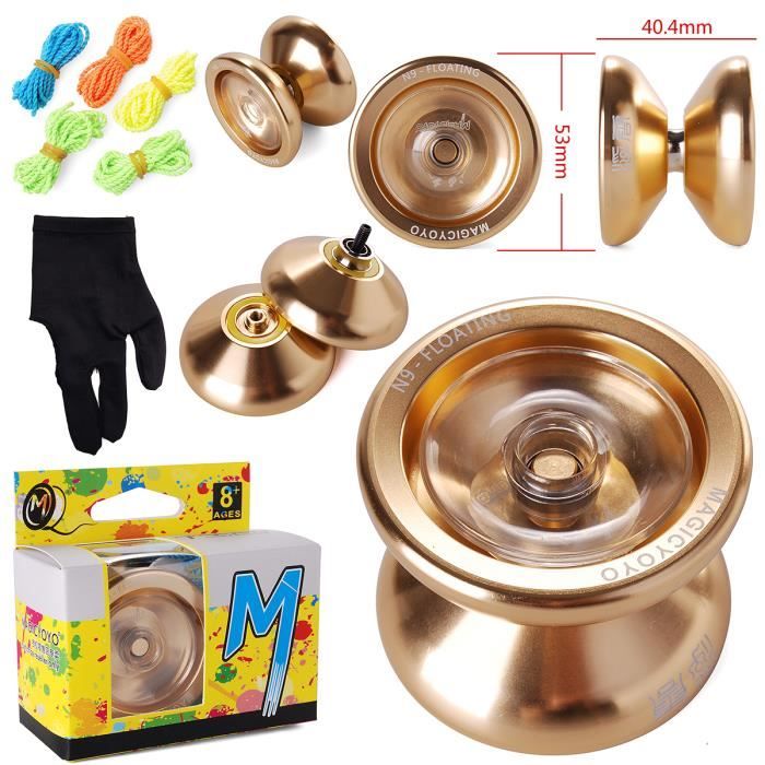 Achat Yo-yo en métal, de luxe, avec roulements à billes, en gros