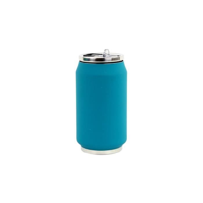 YOKO DESIGN Canette isotherme 280ml Soft bleu canard