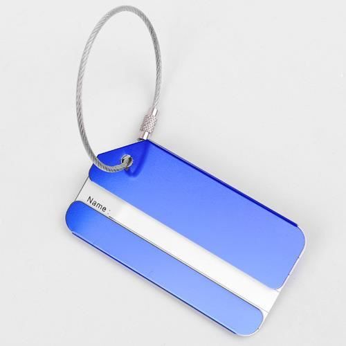 Étiquettes Bagage Croisière - 10 Pièces PVC Transparent Imperméable, 19x9 Cm, Avec Sangles Métal