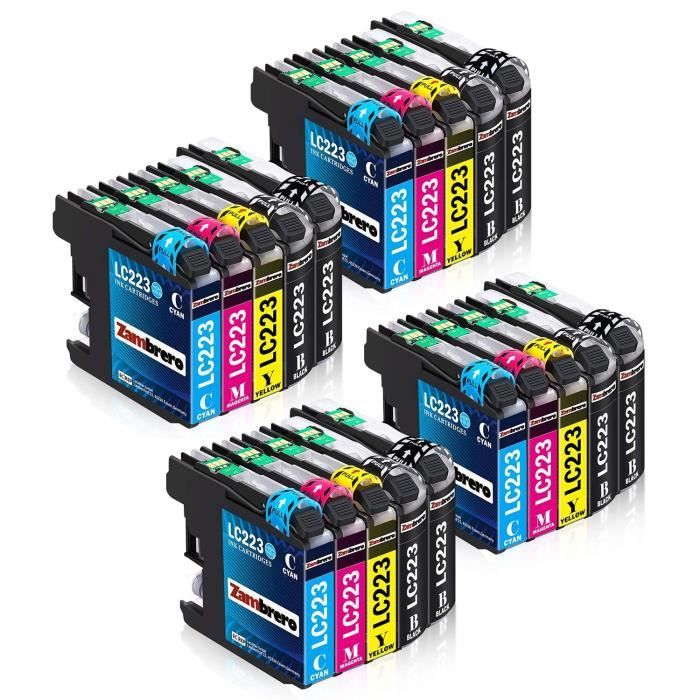 16 Cartucce Di Inchiostro (Set) Per Brother DCP-J562DW MFC