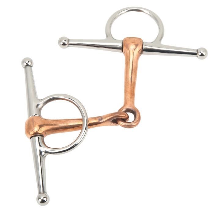 Mors anglais vintage, décor équestre Ulite, fabriqué en Angleterre, acier inoxydable nickel - Canada
