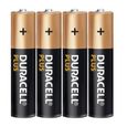 4 Piles alcalines Plus 100% LR03/AAA (1,5V) DURACELL-1