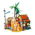 Diy Kit Maison de Poupée Miniature Dollhouse en Bois avec Meubles Cadeau - Style Thaïlandais-1