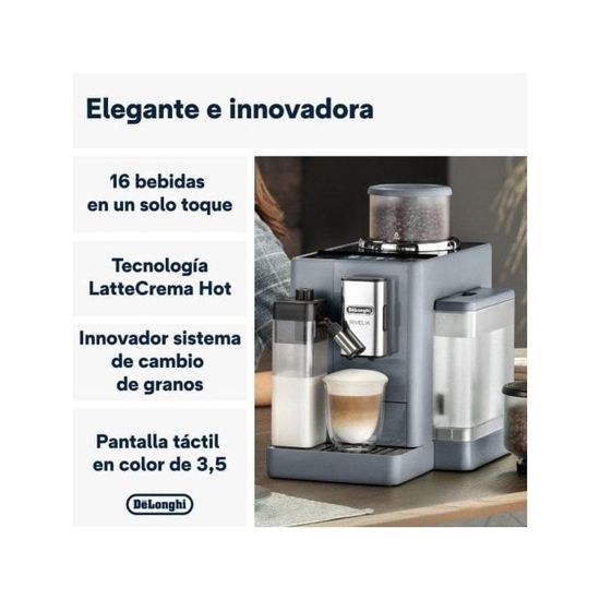 De'Longhi Rivelia Espressomachine - Volautomatisch - Beige - EXAM440.35
