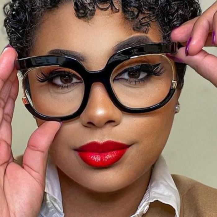 Lunettes blanches femme outlet