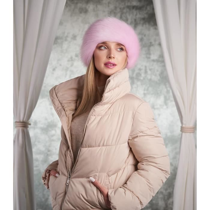 Veste fausse sales fourrure cache cache