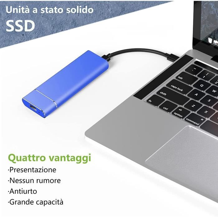Disque Dur Externe 2TO, 2.5 USB3.0 Disque Dur Externe Portable pour PC,  Mac, Desktop, Laptop, Chromebook (2 to, Noir) - Cdiscount Informatique