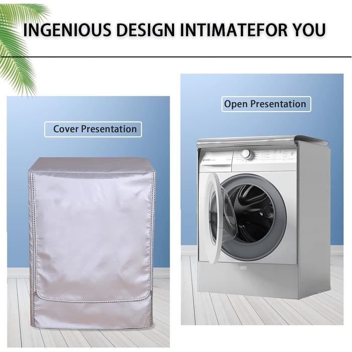 Housse de protection pour machine à laver DIBOTELL - Silver