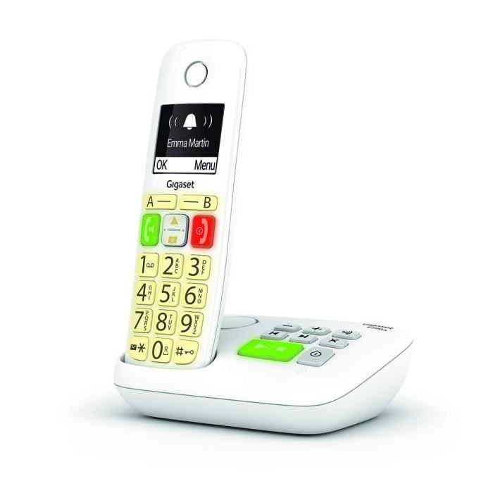 Gigaset CL660A Duo - téléphone sans fil - avec répondeur + combiné  supplémentaire - anthracite Pas Cher