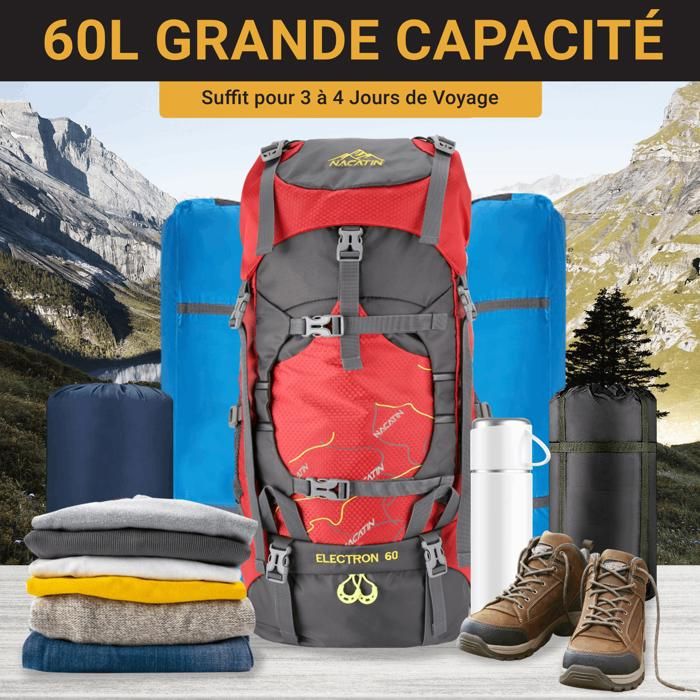 SAC A DOS DE RANDONNEE KuanDar Hiking Backpack Sac agrave Dos