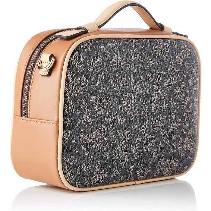 TOUS Sac a bandouliere Reporter K Icon BANDOLERA Femme Multi Noir L Cdiscount Bagagerie Maroquinerie