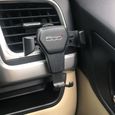 Pour Fiat 500 Noir - Support de téléphone portable réglable pour grille d'aération de voiture, Support, Suppo-2