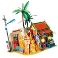 Diy Kit Maison de Poupée Miniature Dollhouse en Bois avec Meubles Cadeau - Style Thaïlandais-2