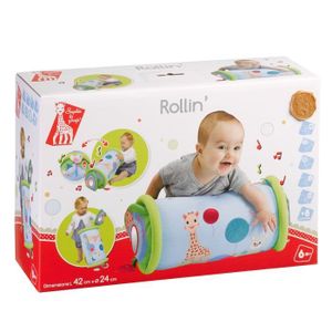 Rouleau d'éveil pour Bébé - LUDI - Rouleau gonflable pour apprendre à ramper - Dès 6 Rouleau d'éveil pour Bébé - LUDI - Rouleau gonflable pour apprendre à ramper - Dès 6