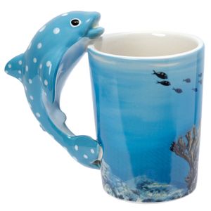 Mug Puckator Réversible Chauve-Souris – Tasse Magique Thé/Café/Chocolat Chaud – Fun & Original