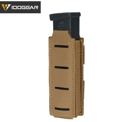 Pochette Porte-magasin Tactique TOPTACPRO - MOLLE, Découpe Laser, Pour 9mm - Camouflage