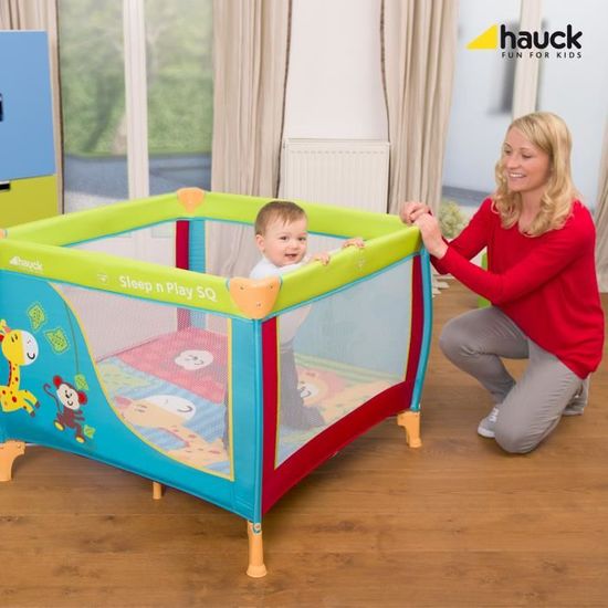 Hauck Parc Bebe Sleep N Play Sq Jungle Fun Cdiscount Puericulture Eveil Bebe
