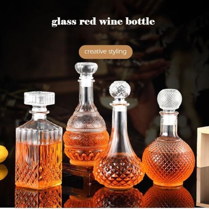 Bouteille à Vin Plate En Titane Pur 180 Ml - Portable, épaissie, Fabriqué En Chine, Neuf