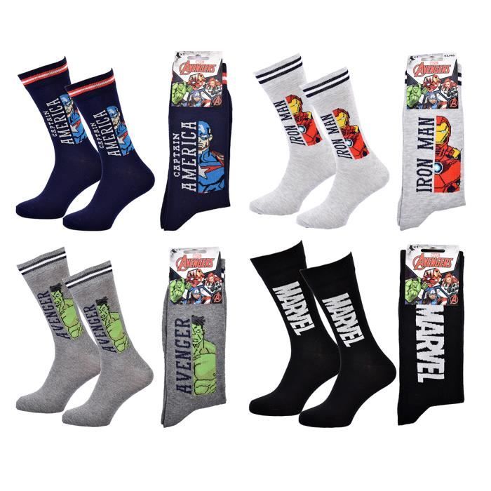 Chaussette Anti-dérapante AVENGERS MARVEL 6,5€ à