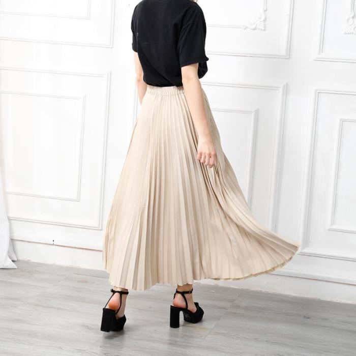 Jupe plissée mousseline top