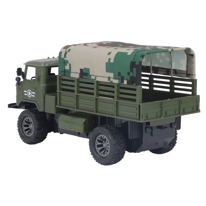 1:12 RC camion 15KM/H télécommande camion modèle de voiture jouet (Vert) YESMAEFR