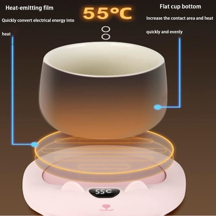 Chauffe Tasse Electrique Mug Warmer Temperature Control Mug Three