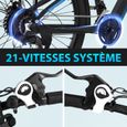 HITWAY Vélo Électrique 26" VAE-Batterie 36V/12Ah-Moteur 250W - Shimano 21 Vitesses - VTT Vélo Électrique de Montagne - E-BIKE Noir-3