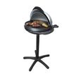 Barbecue électrique sur pied et sur table SENYA SYCK-G043 - Plaque en fonte amovible et thermostat ajustable-3