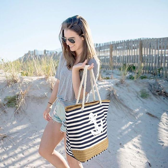 Sac bandoulière plage top