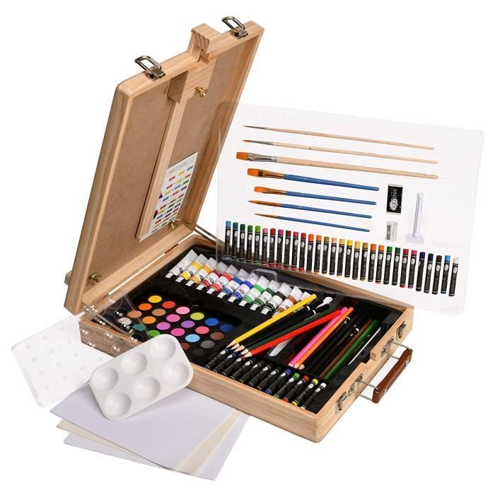 Artina Kit pour peinture acrylique - 6 tubes de couleurs acrylique +  accessoires - Cdiscount Beaux-Arts et Loisirs créatifs