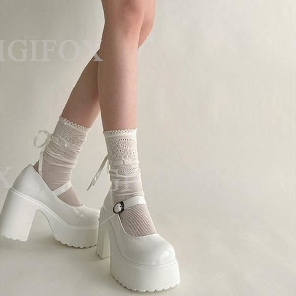 Escarpins à Talons Larges Pour Femme - Style Gothique élégant Pour Mariage, Soirée Ou Quotidien