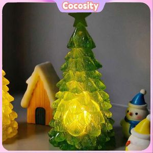 Lot à Peindre : Cheminée Et Sapin De Noël En Céramique Biscuit - S'allume - 10x11 Cm
