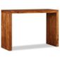 Table Console Console Extensible Bois Massif Avec Finition En