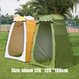 Matériel de camping,Tente de bain anti-uv pour Camping, chasse, cabine à langer Portable, abri de toilette pour - Army Green-0