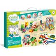 Kit de création - Clementoni - Maxi coffret créatif - Bougies, mosaïque, Pâte à sel et décorations en sable-0