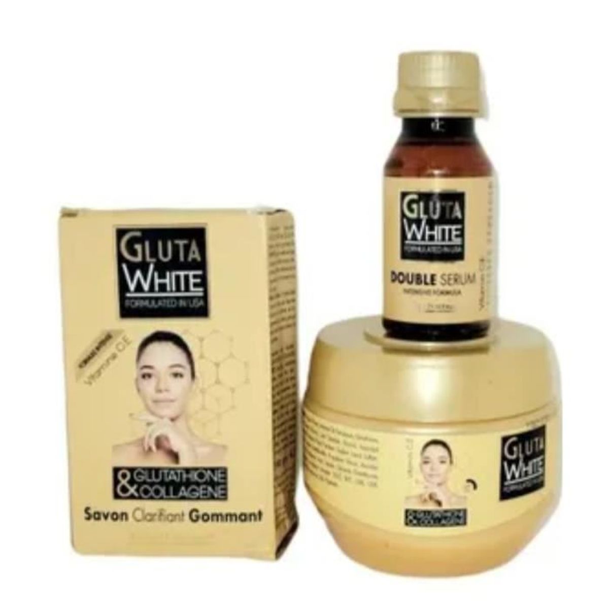 Crème Éclaircissante Visage | Sérum Intensif | Gluta Master
