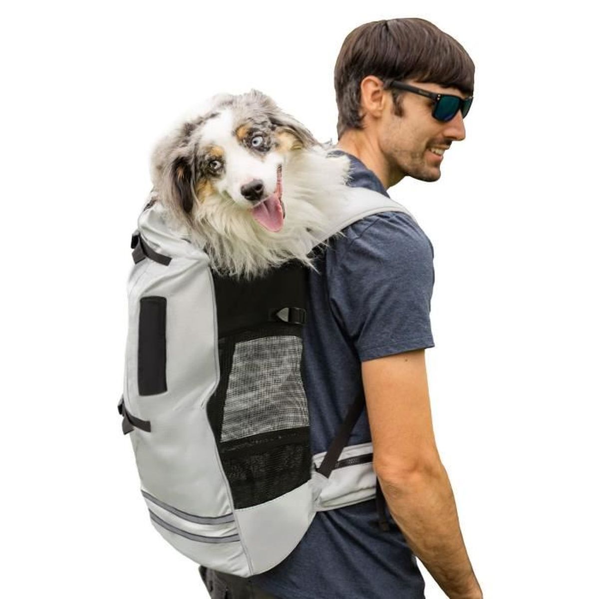 Sac à Dos pour Chien, Sac à Dos pour Chien Réglable pour Petits Chiens De Taille Moyenne, Sac à