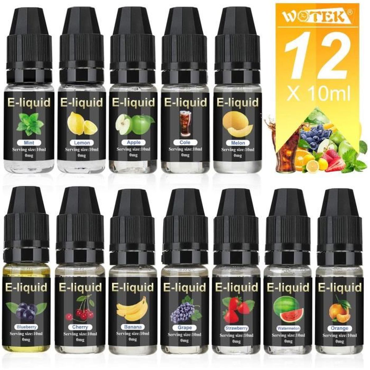 Lot liquide cigarette electronique Achat / Vente pas cher