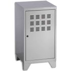 PIERRE HENRY Casier de bureau métal - Pieds couleur alu