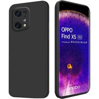 Coque TPU pour OPPO Find X5 Protection Silicone Gel Souple Ultra Fine - Noir