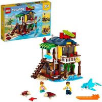 LEGO® Creator 3-en-1 31118 La Maison sur la Plage du Surfeur, Jouet, Figurines Animaux Marins